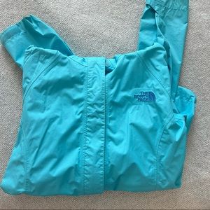 Women’s Blue North Face Raincoat